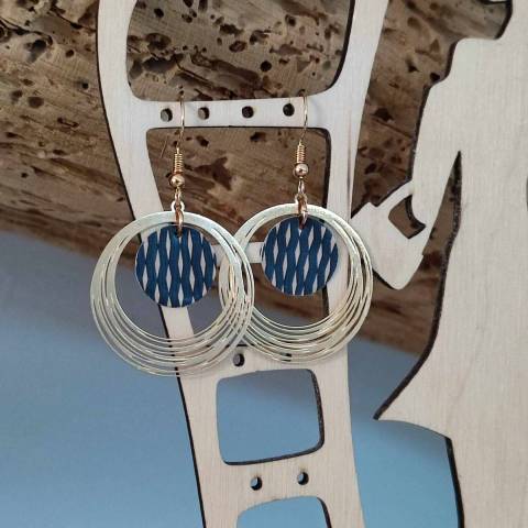 Boucles d'oreilles fantaisie croles