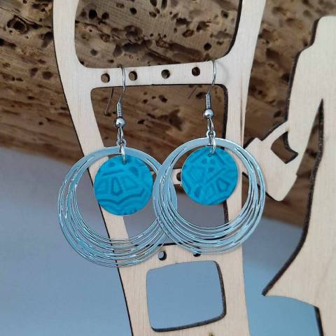 Boucles d'oreilles fantaisie croles